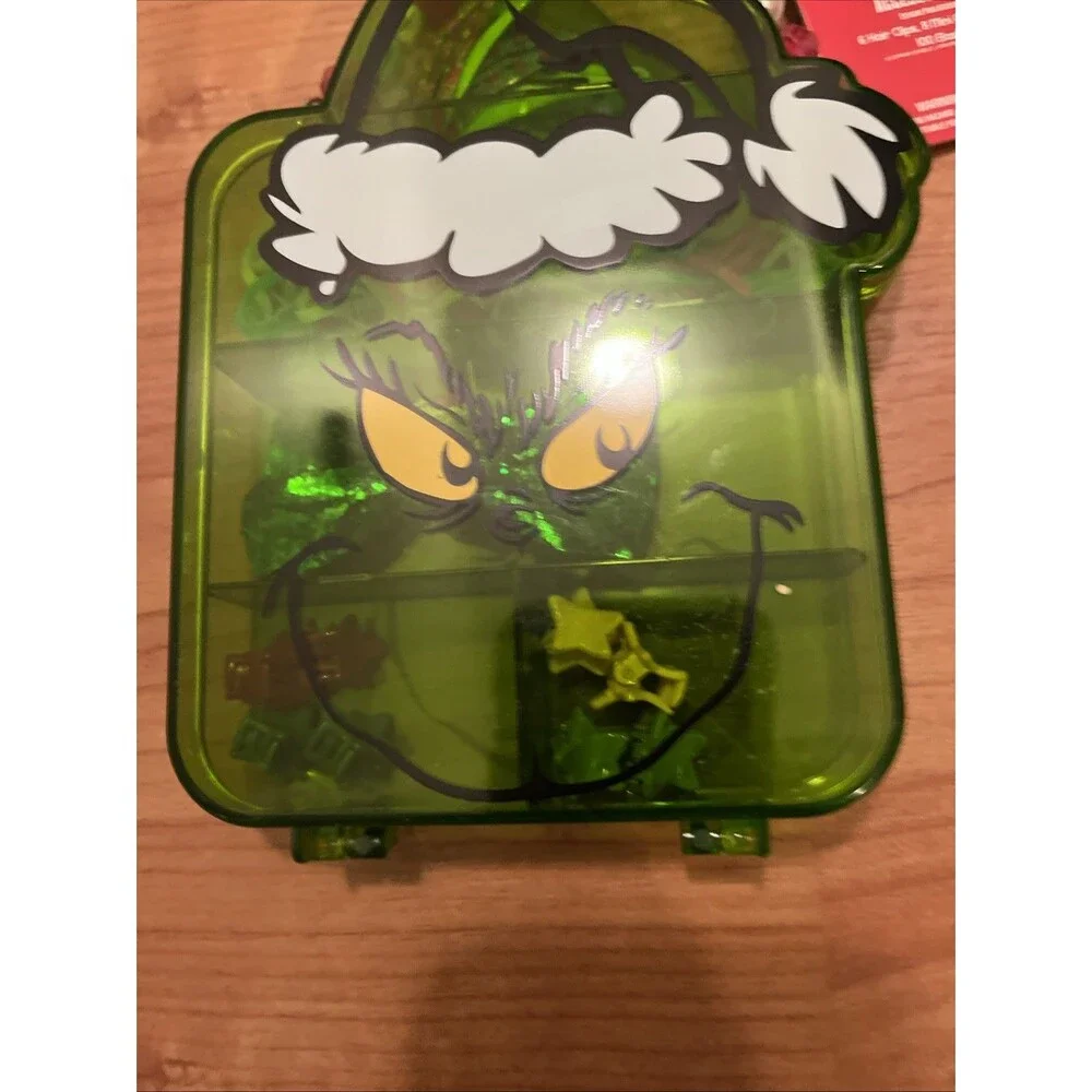 The Grinch Dr. Seuss Hair Accessory Purse Organizer Set for Girls